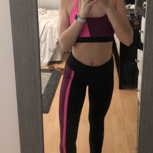 Black/Pink SoulCycle set